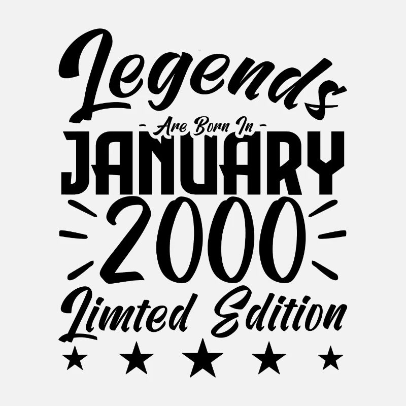 Born in January 2000. Birthday gift.