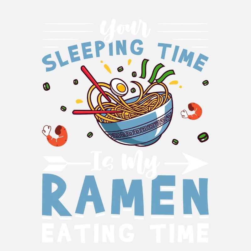 L’heure du coucher est l’heure de mon repas de ramen.