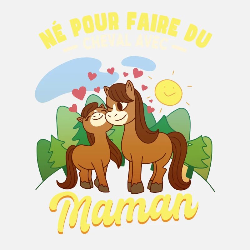 Cheval Avec Maman
