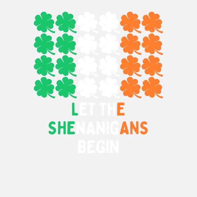 Fête de la Saint-Patrick Irlande Drapeau Clover Cadeau