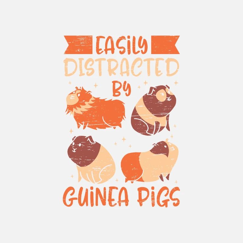 Facilement distrait par les cochons d’Inde