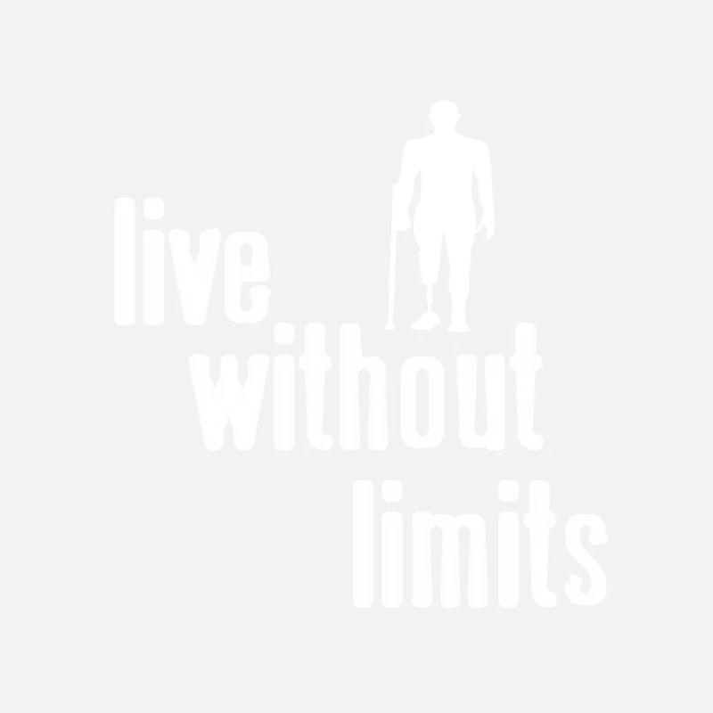 Live Without Limits T-shirt de prothèse géniale