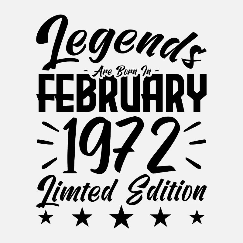 1972 births. Birthday gift.