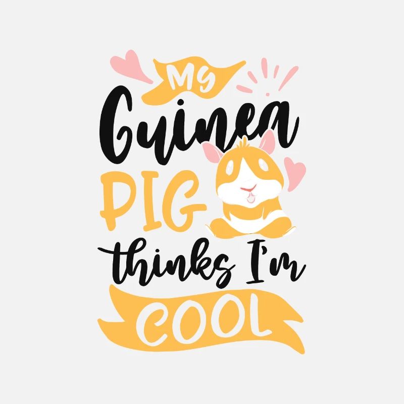 Mon cochon d’Inde pense que je suis cool -