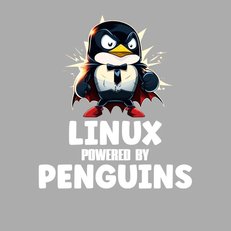 Linux Powered By Penguins