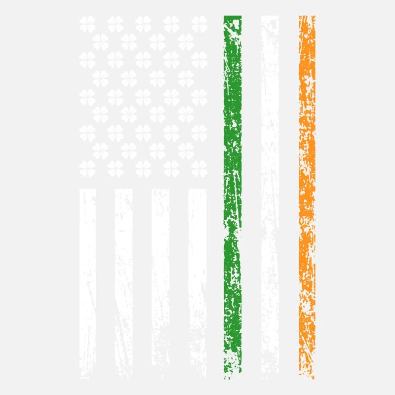 Drapeau américain Patriotique Saint-Patrick
