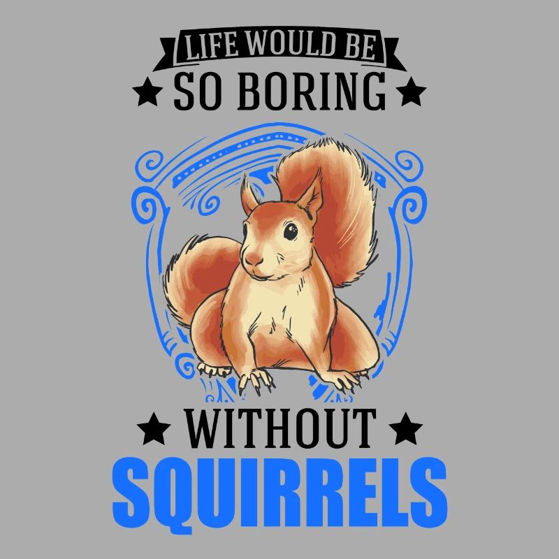 Eichhörnchen Geschenk Squirrel Grauhörnchen