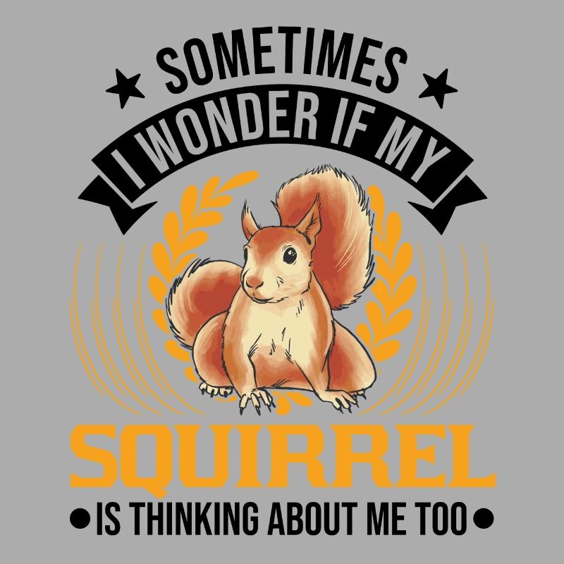 Eichhörnchen Geschenk Grauhörnchen Squirrel