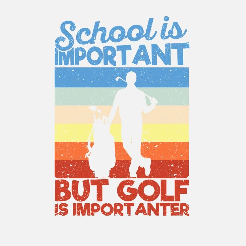 School is important, but golf is important fun
