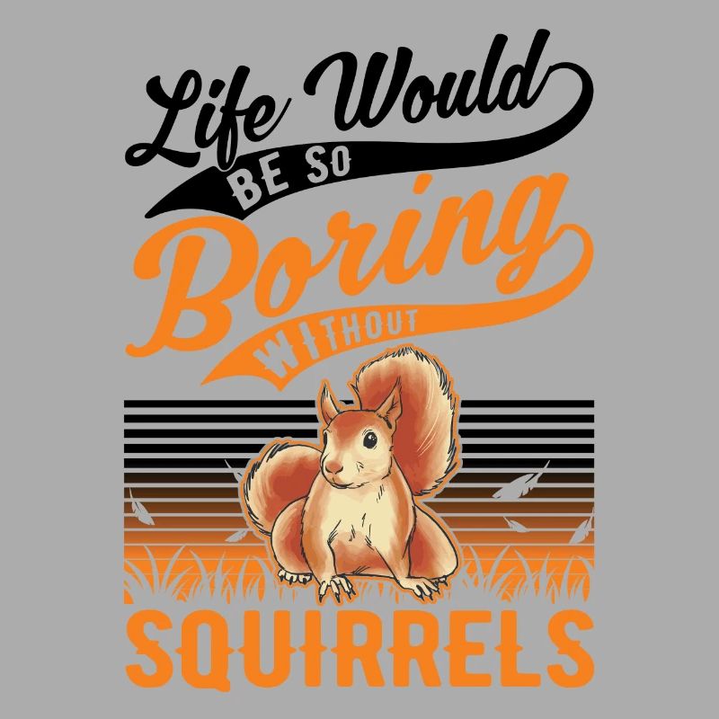 Eichhörnchen Geschenk Squirrel Grauhörnchen