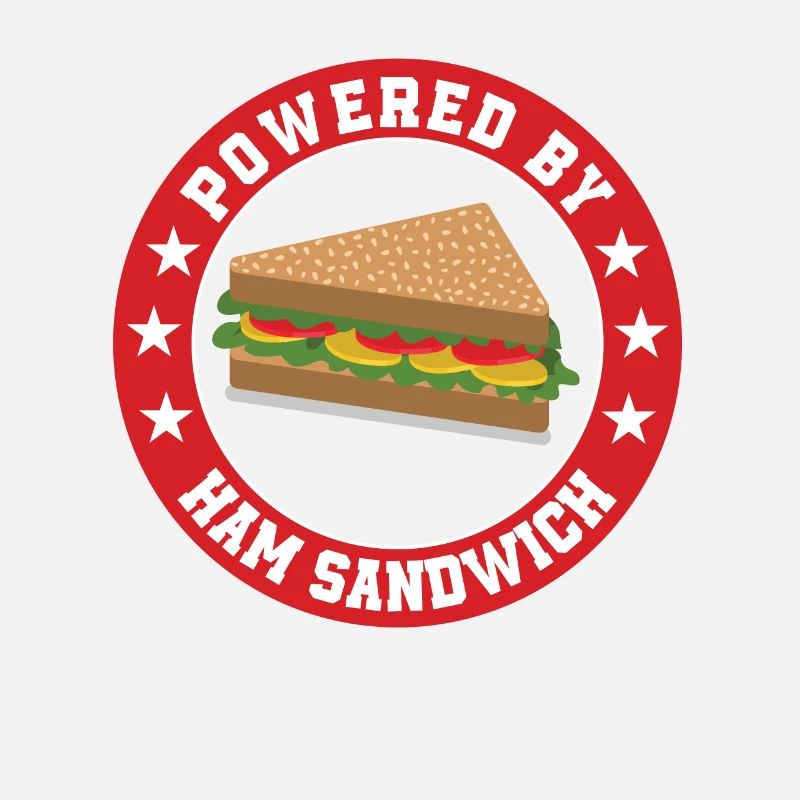 Propulsé par sandwich au jambon