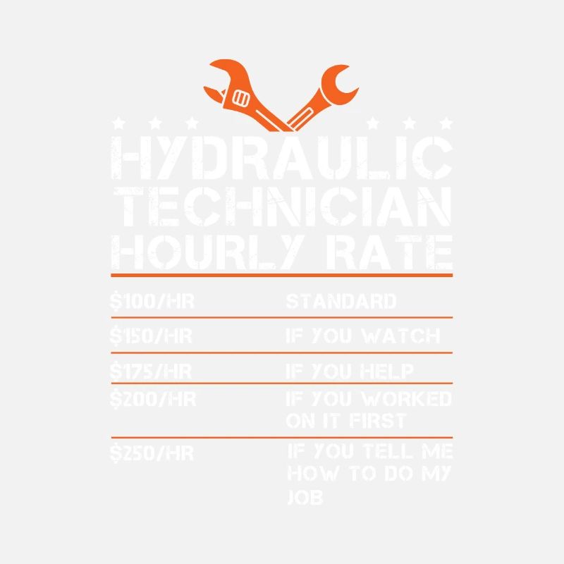 Fun hourly rate for hydraulic technicians for