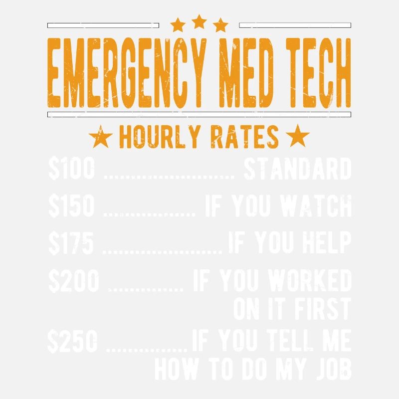 Salaire horaire Emergency Med Tech