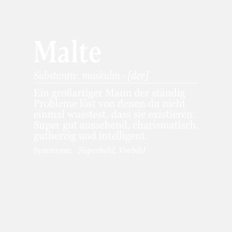 Malte Definition Namenstag Geburtstag Name