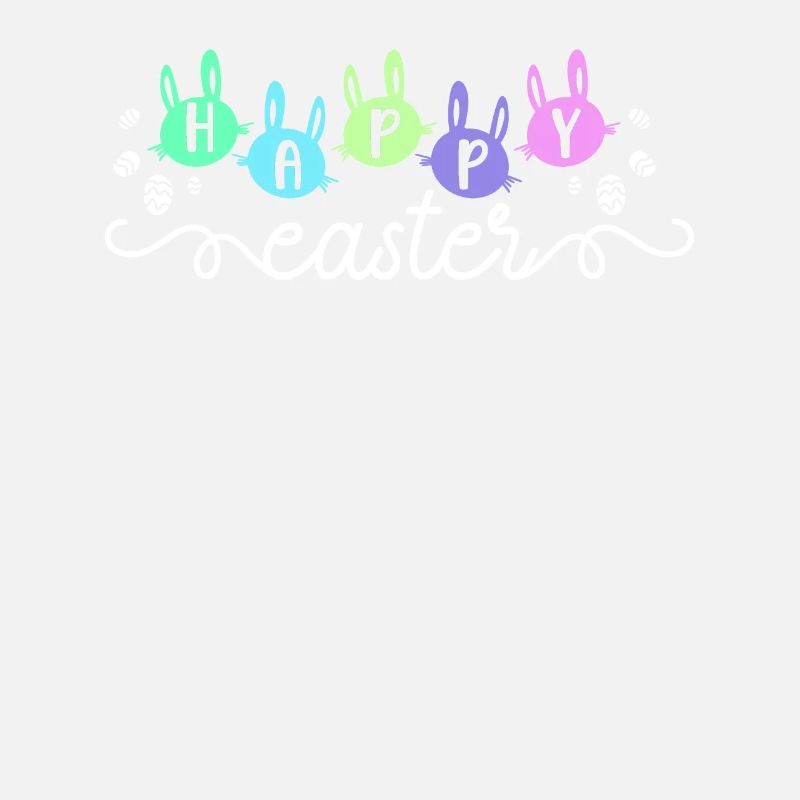 Happy Easter Rabbit Egg Decor Christian