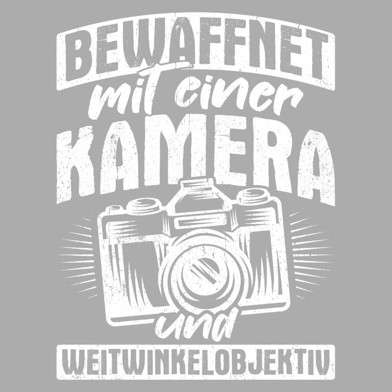 Bewaffnet mit einer KAMERA und WEITWINKELOBJEKTIV