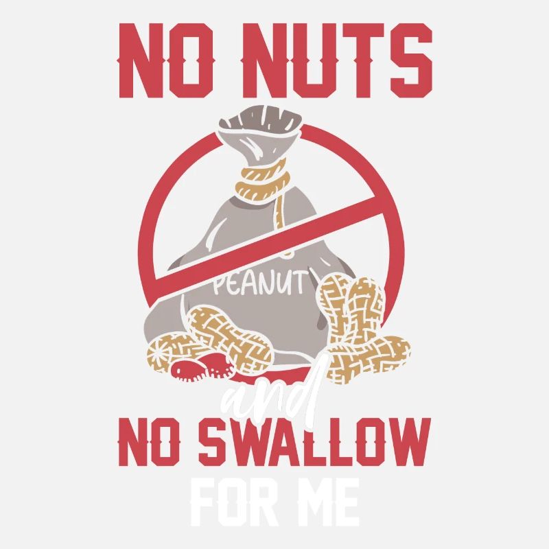 No nuts and no swallowing for me