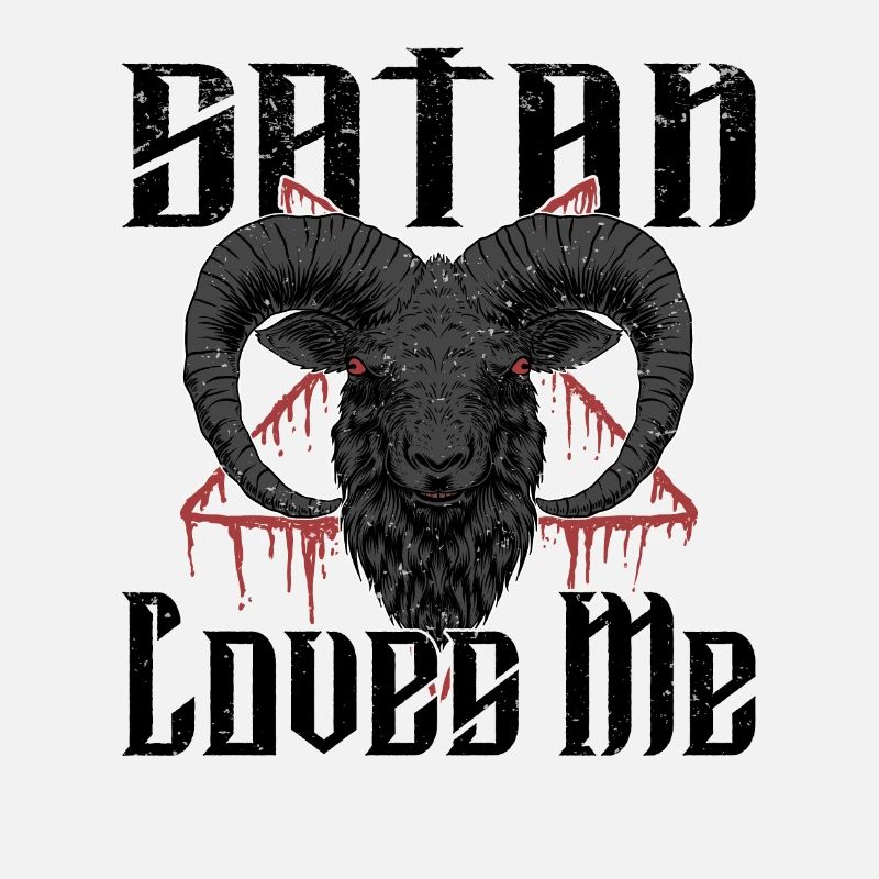 Satan Beelzebub Devil Gothic Pentagram Mystical