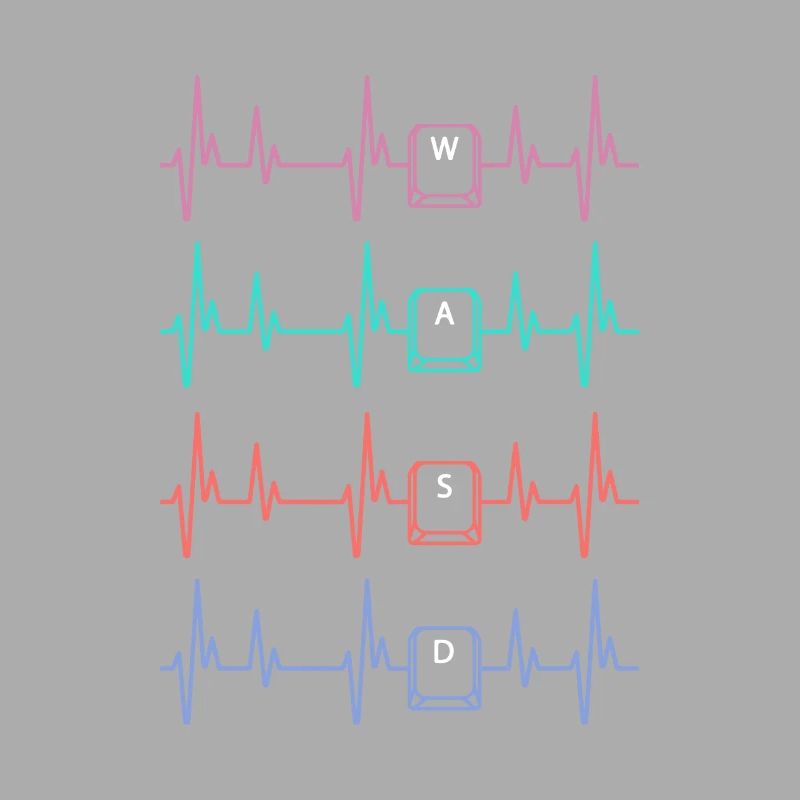 Gaming Heartbeat Keyboard