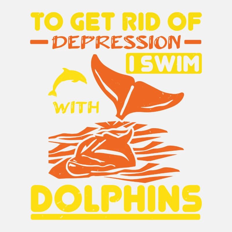 POUR ME DÉBARRASSER DE LA DÉPRESSION, JE NAGE AVEC LES DAUPHINS