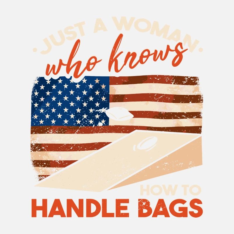 American Flag Backyard Game Cornhole