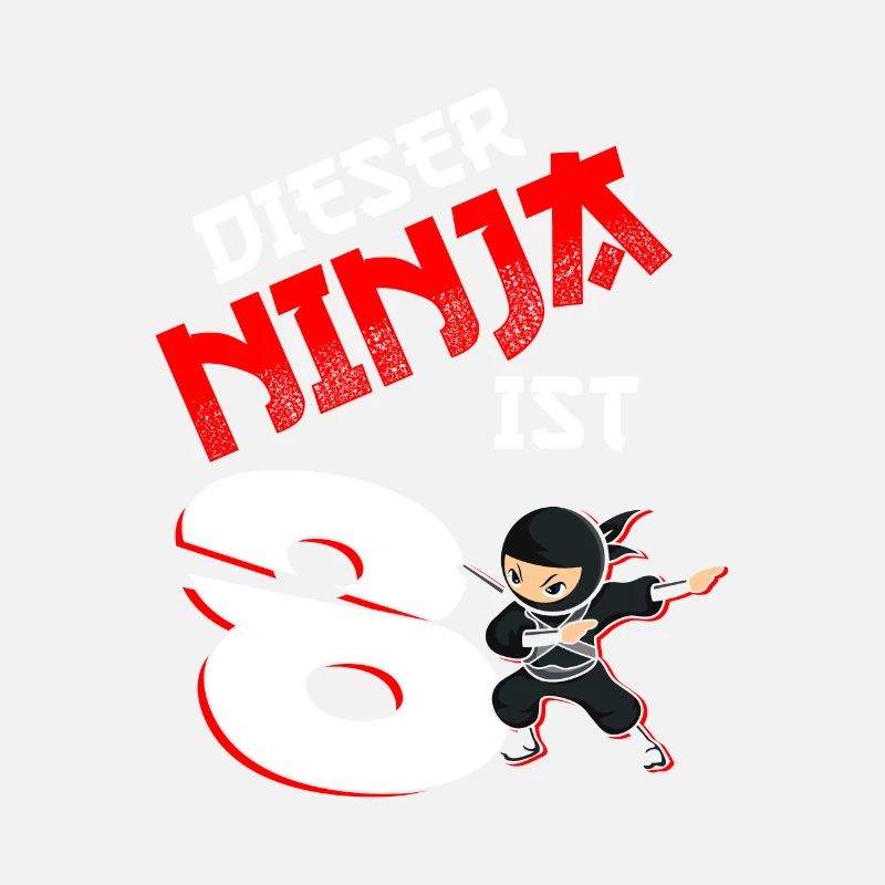 8. Geburtstag Junge 8 Jahre alt
