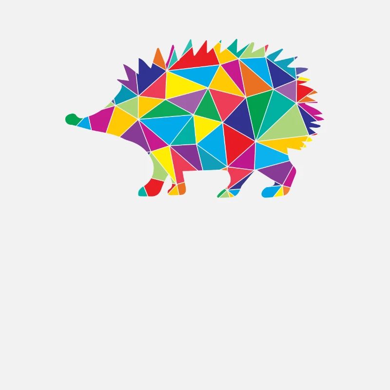 Hérisson Polygone Low Poly Animal