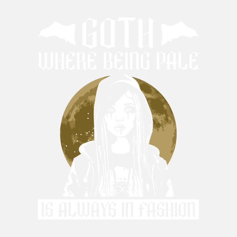 Goth, où être pâle est toujours à la mode - Moontan
