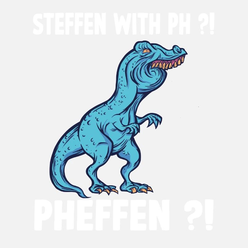 TRex Meme Dinosaur avec overbite Steffen avec ph S