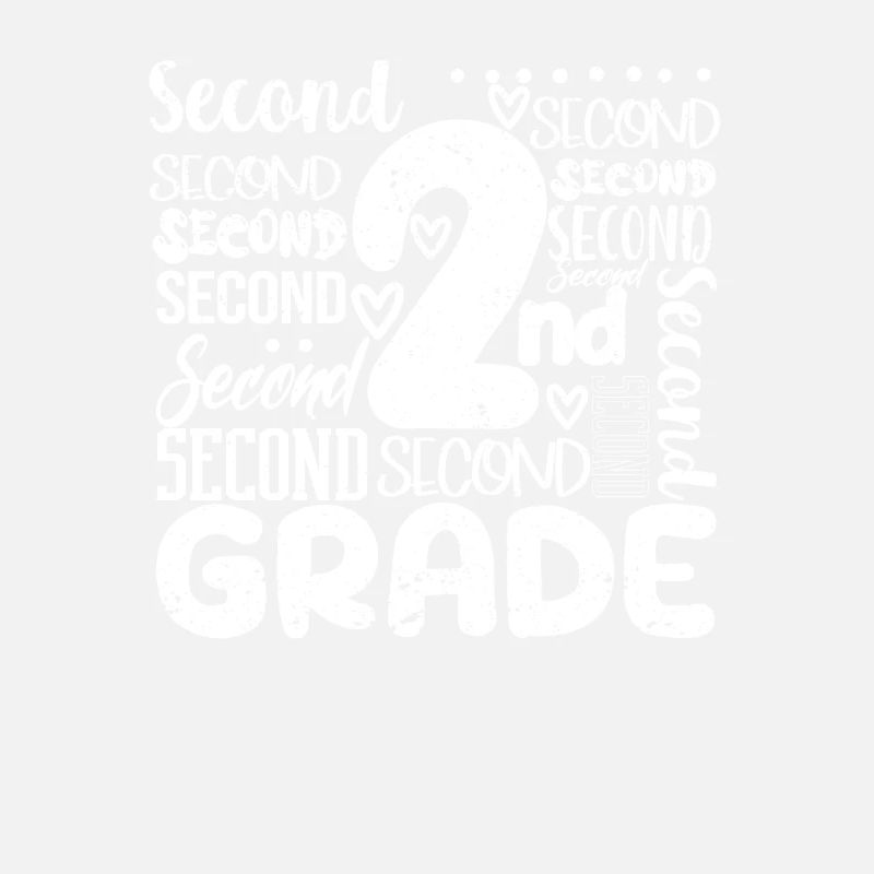 Tie Dye 2nd Grade Typography Team Teacher Second