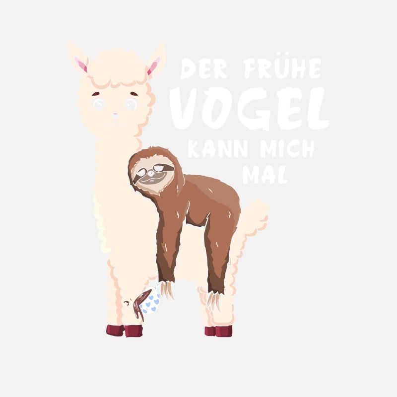 Faultier Der Frühe Vogel kann mich mal