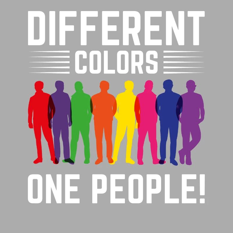 Différentes couleurs, un seul peuple