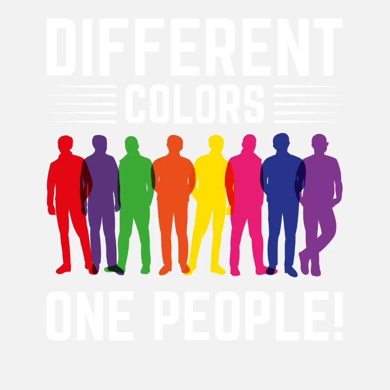 Différentes couleurs, un seul peuple