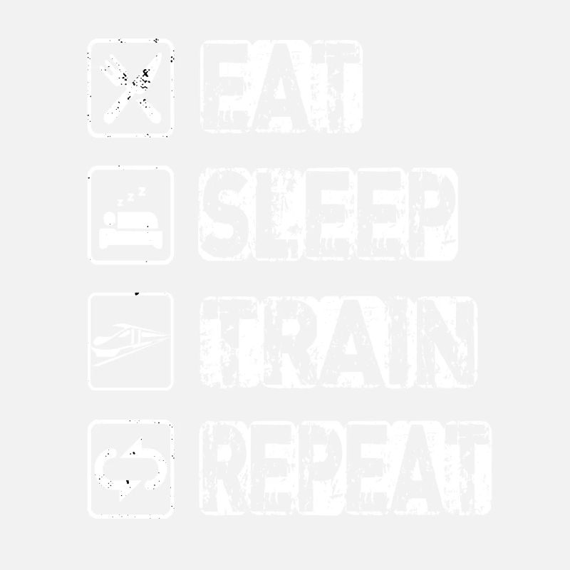 Manger le sommeil Train Répéter