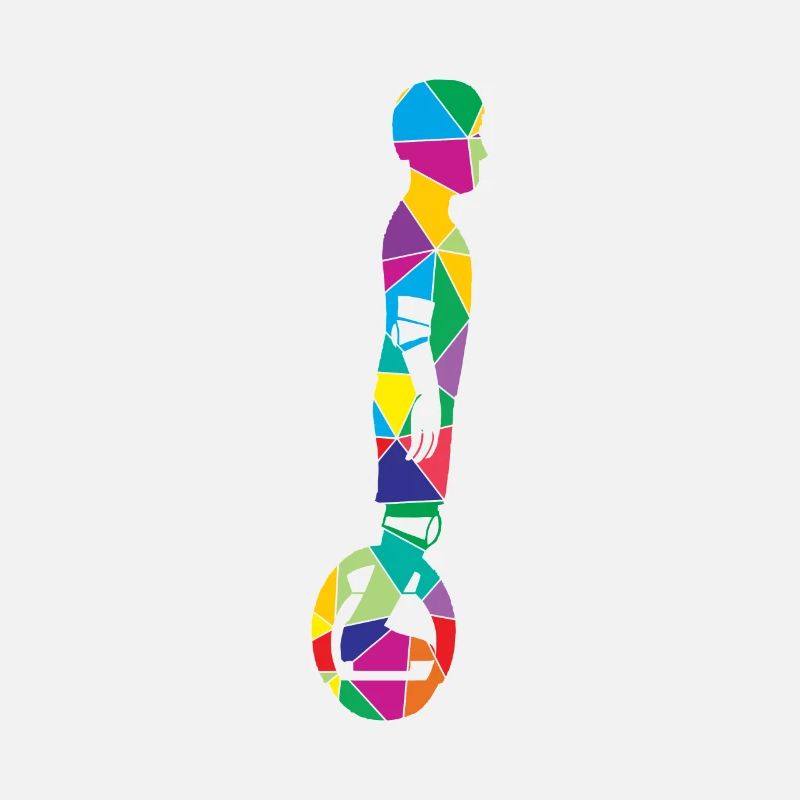 Low Poly Einrad Polygon Solowheel