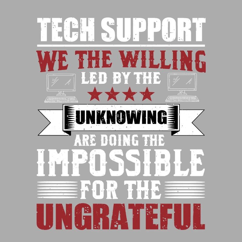 Funny Technical Support Sysadmin Humor