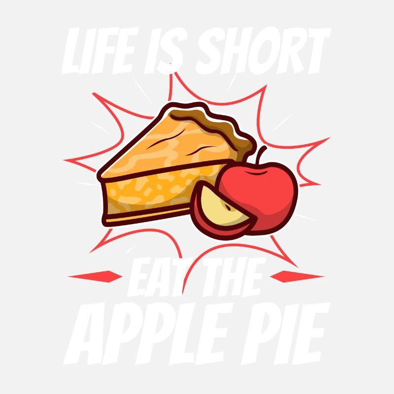 La vie est courte manger le gâteau