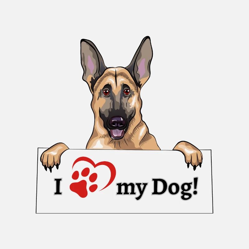 I love my dog - German Shepherd