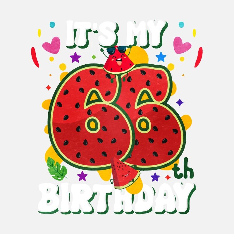 66e anniversaire Pastèque