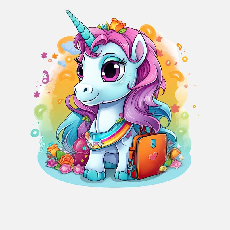 Einhorn Schulkind Einschulung Mädchen Geschenk