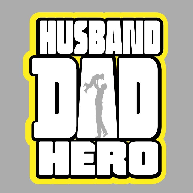Ehemann Papa Held Retro