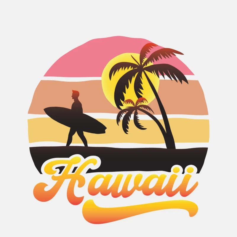 Hawaii Surf Beach Design