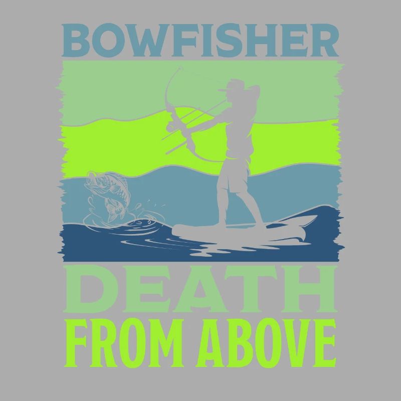 Bogenfischen Bowfisher Mort d’en haut Bogenjäger