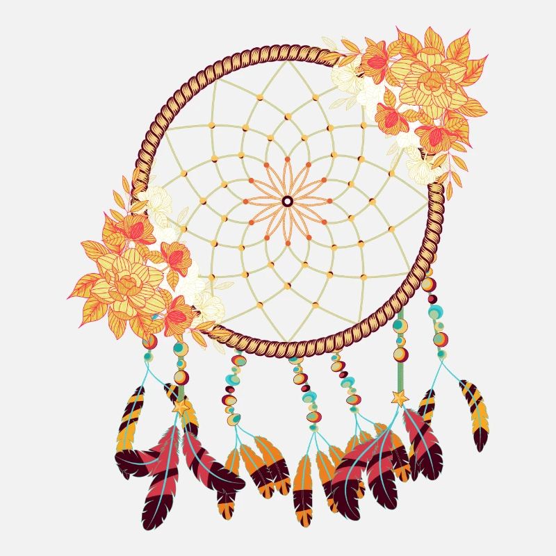 Boho Blumen Schmuck Hippie Geschenk Traumfänger