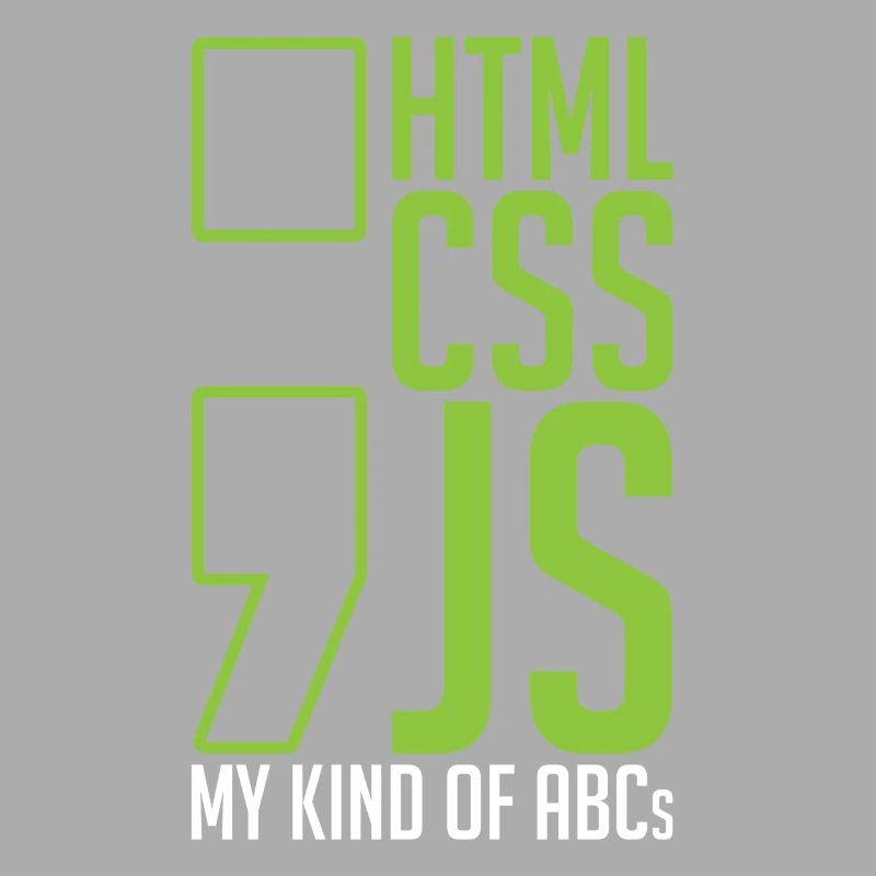 web developer gift html css js my kind of