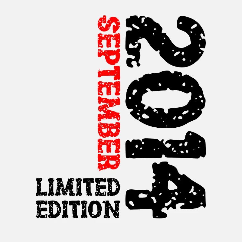 2014 September Limited Edition 9th Birthday Decoration