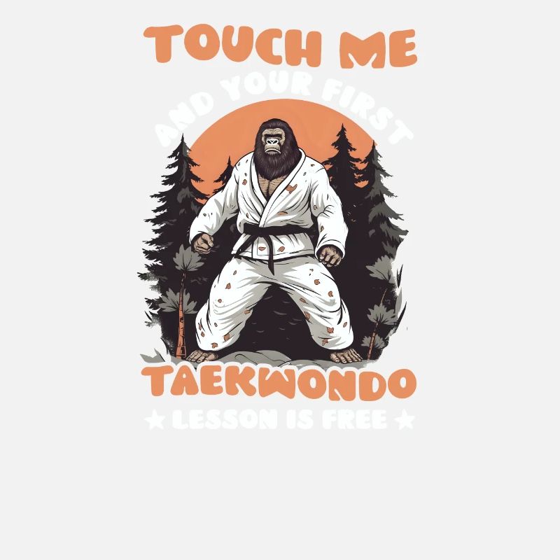 Taekwondo Fighter Touch Me For Lesson