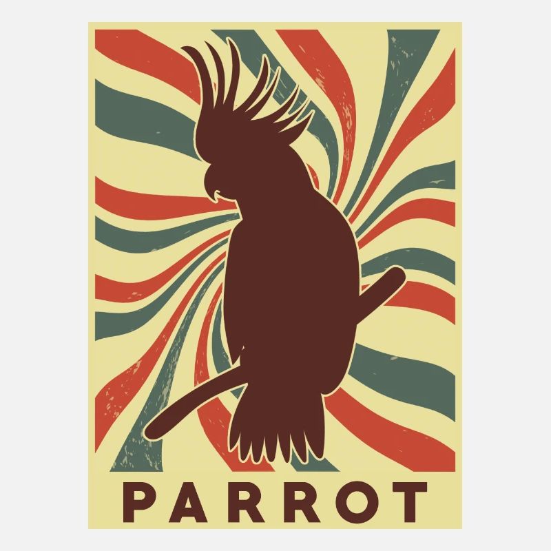 Parrot Retro Vintage
