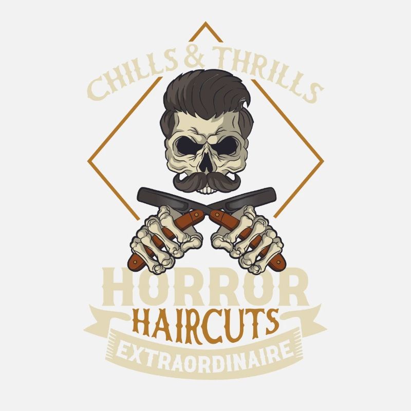Horror Spooky Friseur Friseur Haar