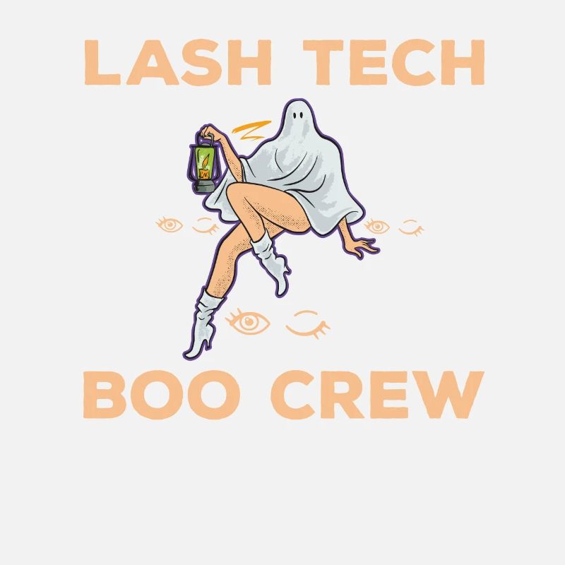 Wimperntechniker Boo Crew Halloween Kostüm